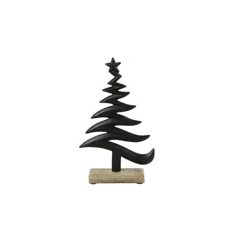 Ornament Weihnachtsbaum Rohan M schwarz