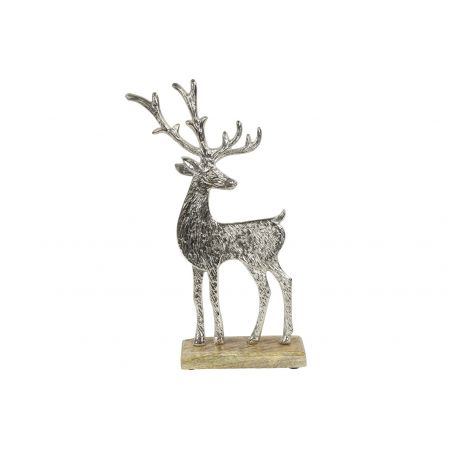 Ornament Hirsch Francesco L Silber