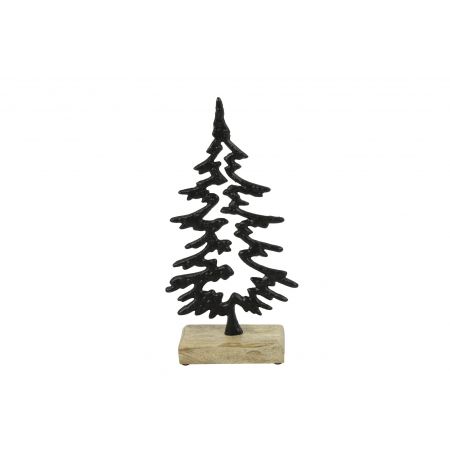 Ornament Baum Menzo S schwarz