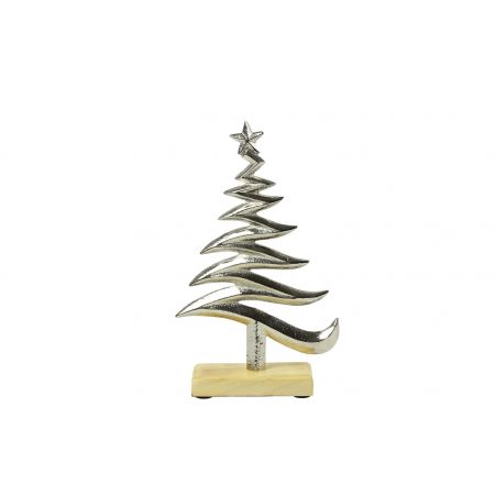 Ornament Weihnachtsbaum Rohan M Silber