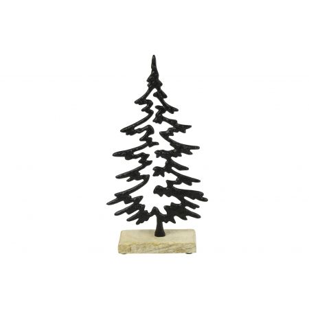 Ornament Baum Menzo L schwarz