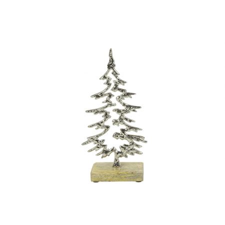 Ornament Baum Menzo S silber