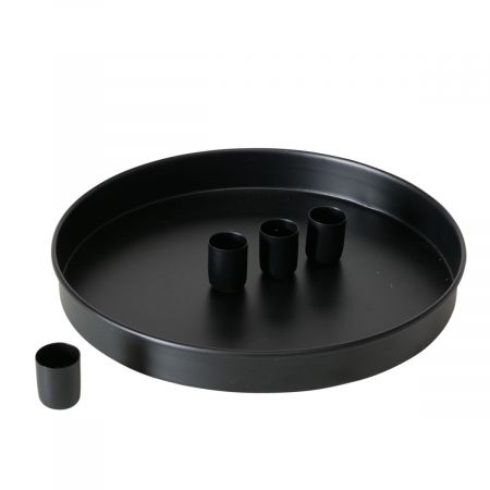Kerzenhalter Plamo, Basisform, H 20 cm, L 10 cm
