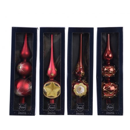 Spitze glas d8h31cm verschiedene Arten von Ochsenblut