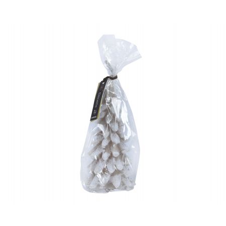 Kerze Weihnachtsbaum D8H16,5cm Hellgrs