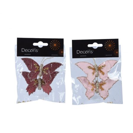 Schmetterling Polyester L8B6H1CM verschiedene Arten 2ST