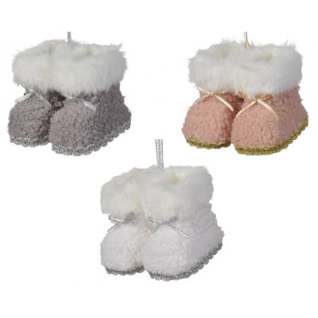 Ornament  Stiefel h10 cm verschiedene Arten 