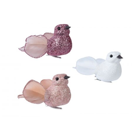 Vogelschaum L10B3,5H4cm versch. Soo
