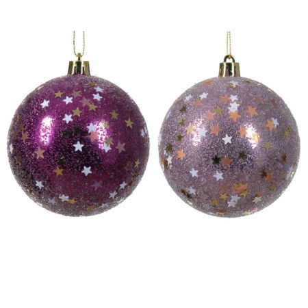 Weihnachtskugel d8cm verschiedene Arten