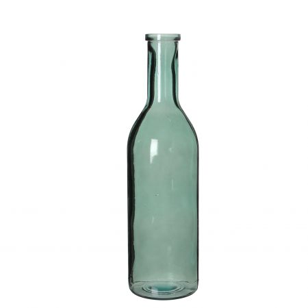 Rioja fles glas grau - h50xd15cm