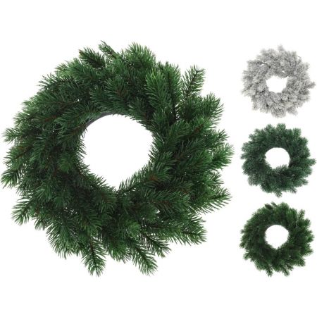KRANZ 35CM 91 SPITZEN 3SORT