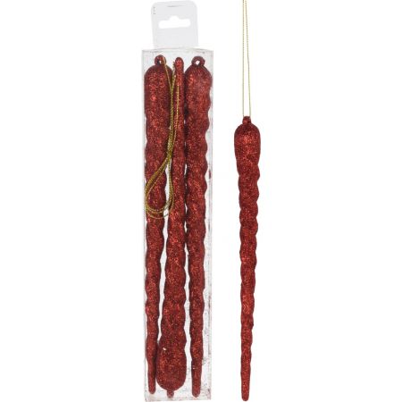 EISKREIS HÄNGDEKO 23CM SET3 RO