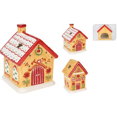 HAUS-TEELICHTHALTER 18CM 2A