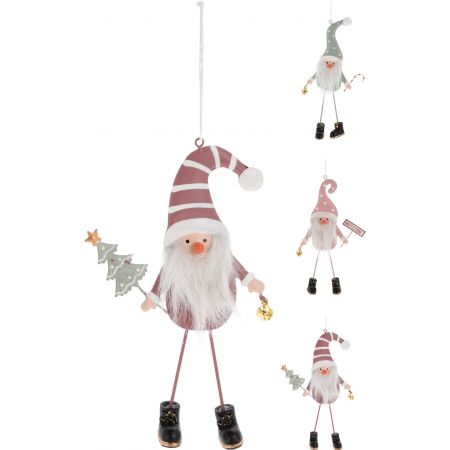 HÄNGDEKO WEIHNACHTSMANN 3ASS ASHLEY
