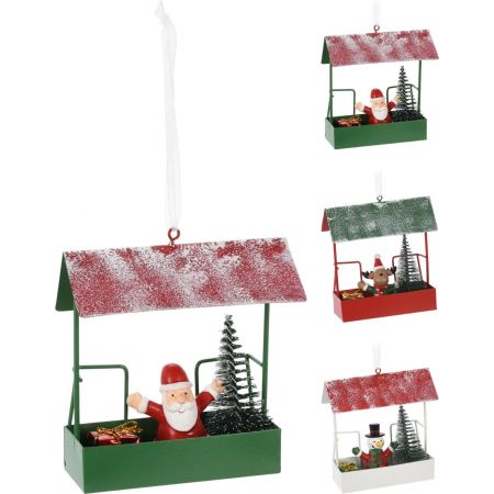WEIHNACHTSFIGUR IM HAUS HÄNGEDEKO