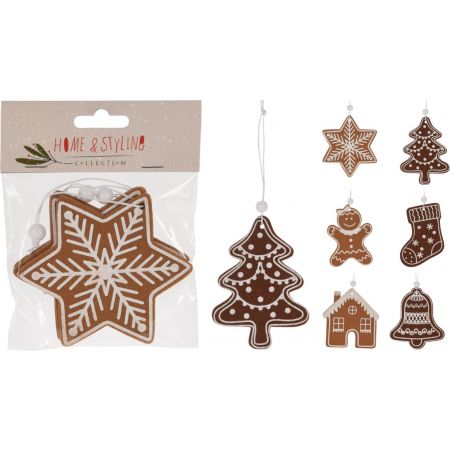 WEIHNACHTS-HÄNGEDEKO-SET 3-TLG. COOKIE