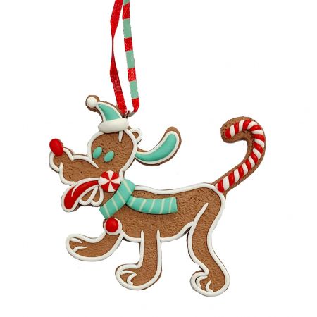 GINGERBREAD PLUTO ORN