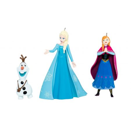 Frozen 3 asst style Blow Mold orn