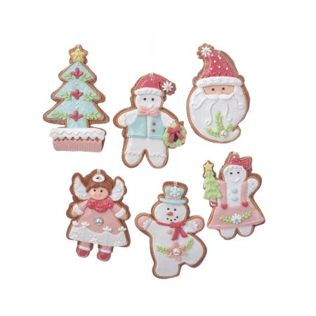 5"CLAYDOUGH PASTEL COLOR SNOWMEN, S