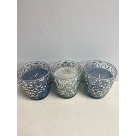 DUFTKERZE AUS GLAS 73X74MM 3 ASCHE