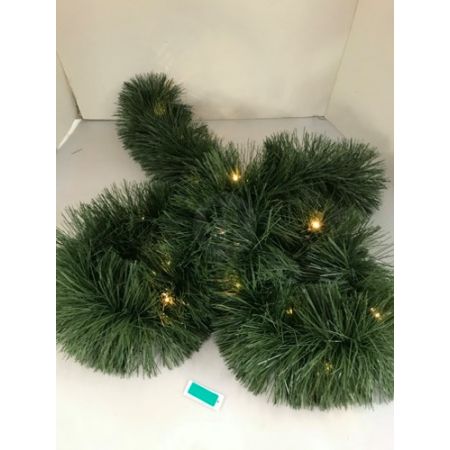 GIRLANDE MIT LED 270CM GRÜN