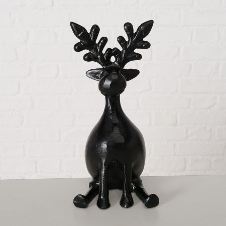 Flaschenöffner Hirsch, Hirsch, H 18 cm, L 8 cm, Aluminium