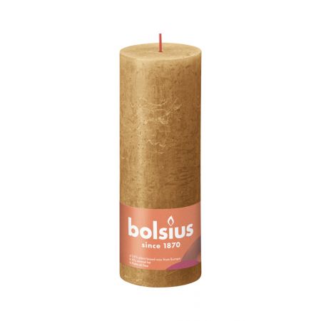 Rustik-Stumpenkerze 190/68 Spice Brown  