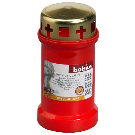 Gedenkkerze Nummer 03 Red  
