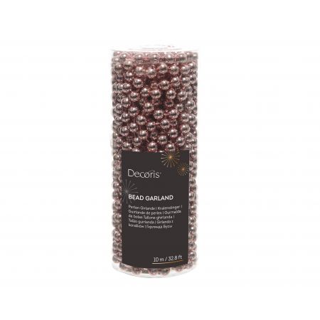 Perlenkette d1l1000cmvelours rosa