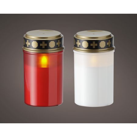 LED Gedenkleuchte außen L8B13cm verschiedene Arten