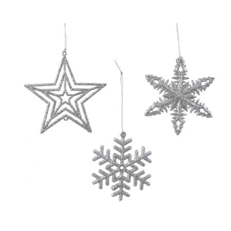 Ornament -Band in Silber in Verchiedene Arten 