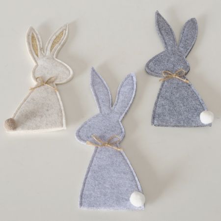 Eierwärmer Jody, 3-fach, Polyesterfilz, Polyester, Hase, Nein, Uni