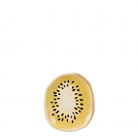Teller Kiwi l.grün - L15xB12,5xH2cm