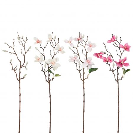Magnolie rosa creme fuchsia 4-fach sortiert – L66cm