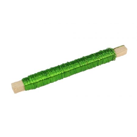 Hobby Wikkeldraad Kop 50gr Apple Green