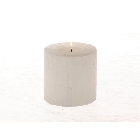Tealight Selenite L8W8H8D8 White