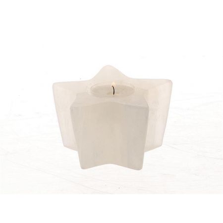 Tealight Selenite H6D10 White