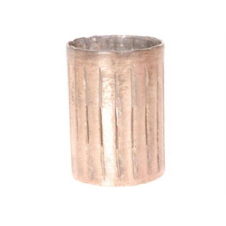 Tealight Cyl Cyl Cyl Rose H31D21 Rose Gold