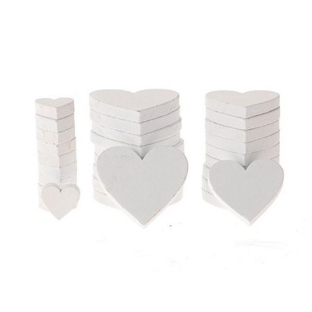 Heart Essential 30pcs 3Ass White Wash
