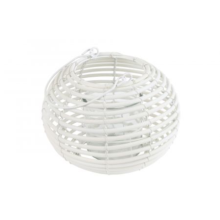 Windlicht ro Yenna M wit L22B22H18CM