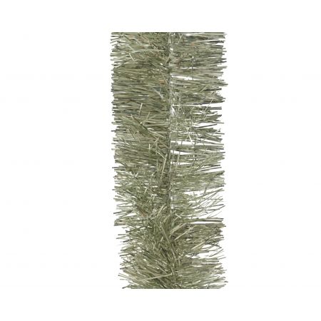 Lametta guirlande pet wit mint dia7cm x H.270cm