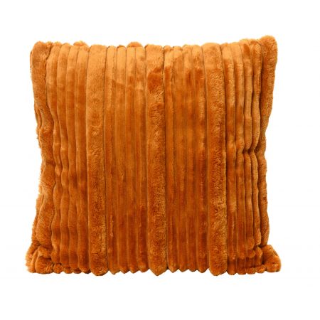 Kussen polyester oranje L.45cm x W.45cm x H.10cm