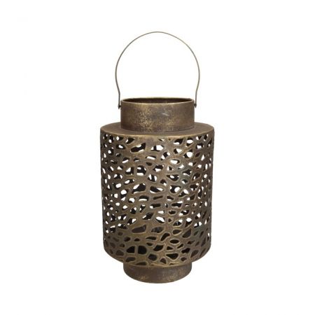 Lantern Serra H39D25 Old Gold