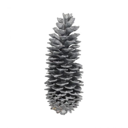 Pinecone Sugar Wax Slv L35 Silver