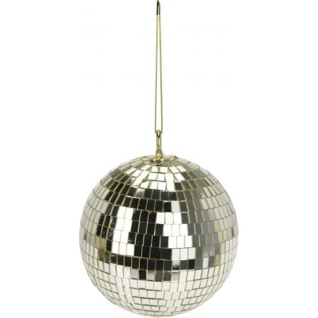 SPIEGELBAL 15CM CHAMPAGNE GOUD