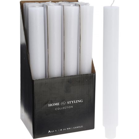 DINER KAARS 3X25CM WIT