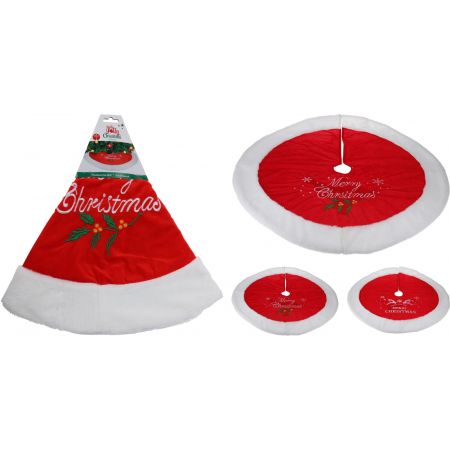 KERSTBOOMROK VELVET DIA 100CM
