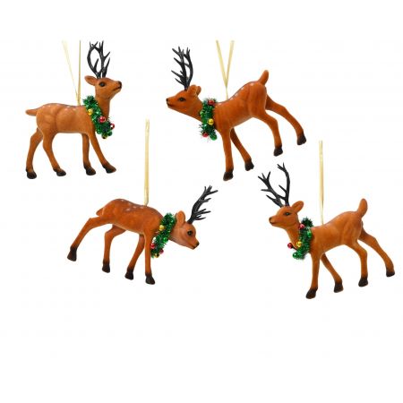 Hert plastic 4ass bruin/kleur(en) L.9.5cm x W.4cm x H.12cm