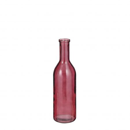 Rioja-Flasche aus recyceltem Glas bordeaux – H50xD15cm