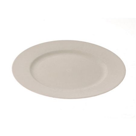 Plate Melam d33h2 Light Grey